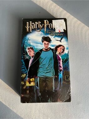 Harry Potter and the Prisoner of Azkaban VHS Movie Tape - Blue/Black Cover